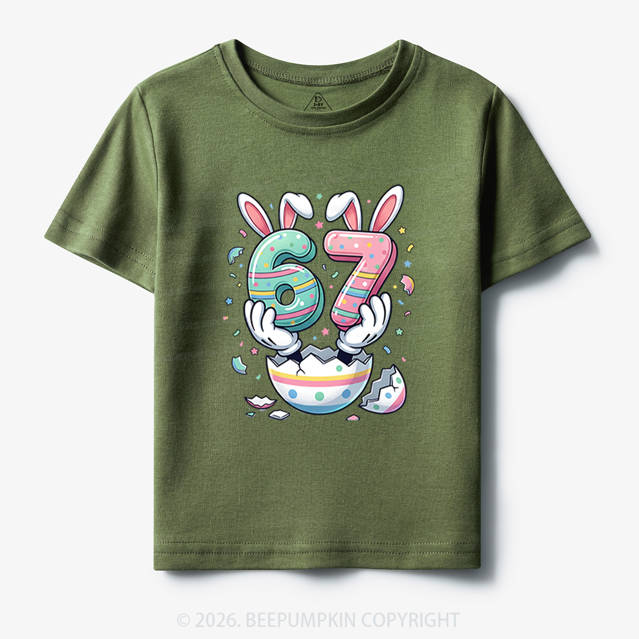 67 Easter Bunny Funny Toddler&Kid's Tees