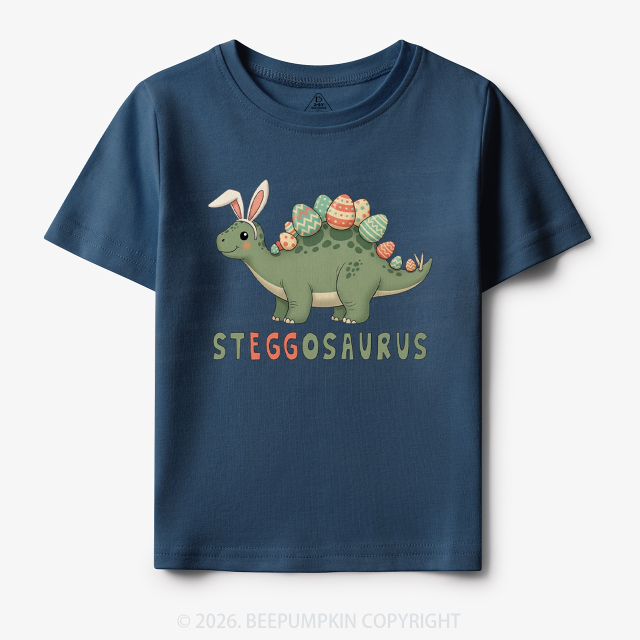 Steggosaurus Easter Dinosaur Toddler&Kid's Tees