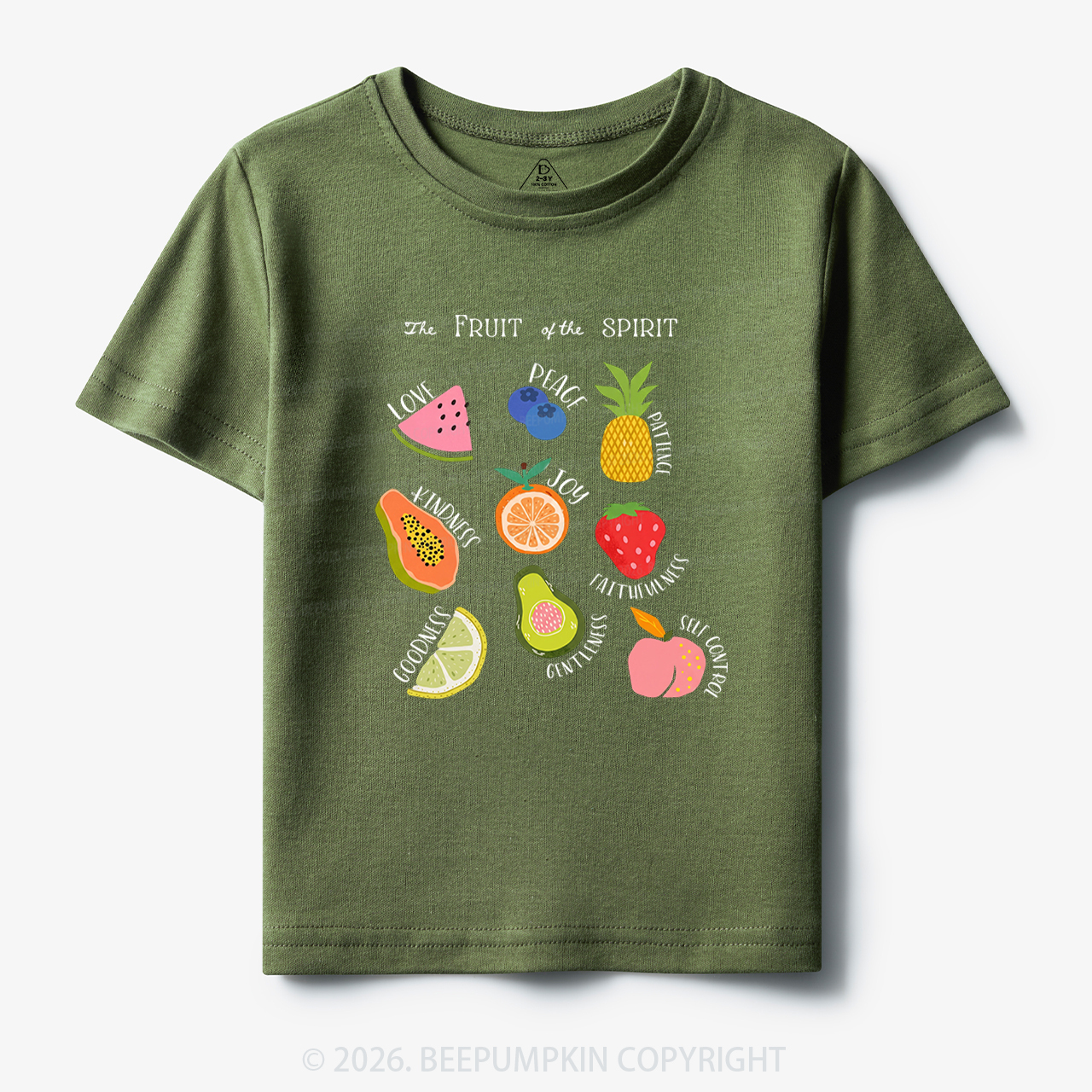 Fruit of the Spirit Christian Toddler&Kid's Tees