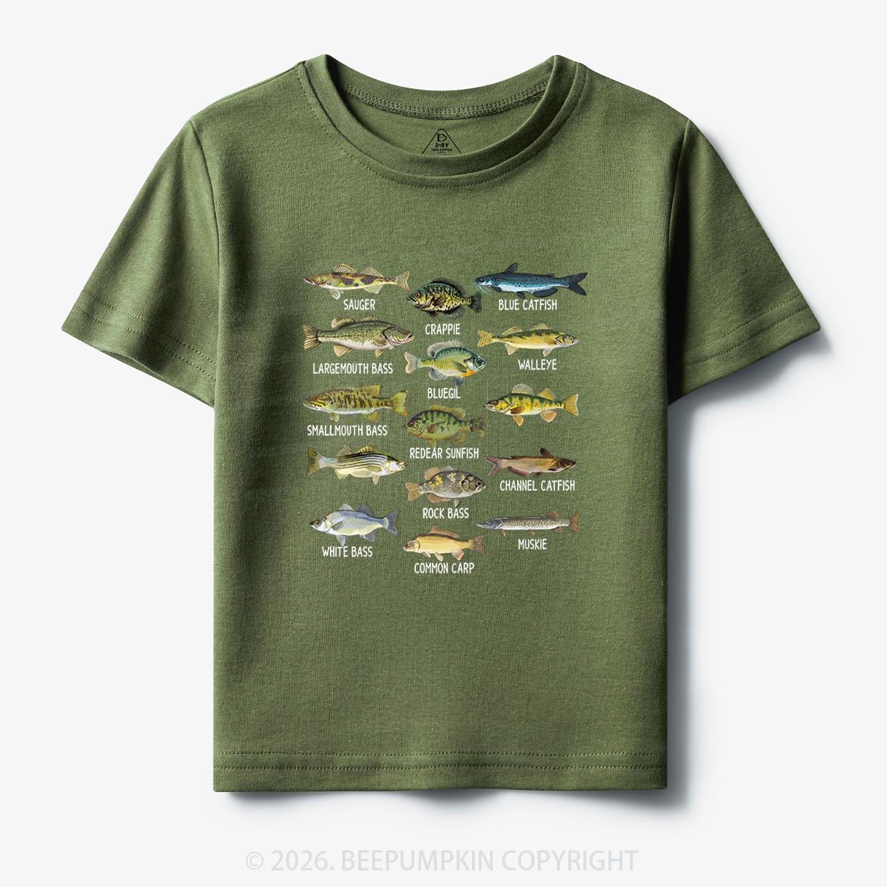 North American Fish Toddler&Kid's Tees