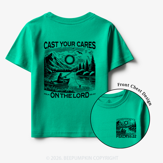 Cast Your Cares On The Lord Toddler&Kid's Tees