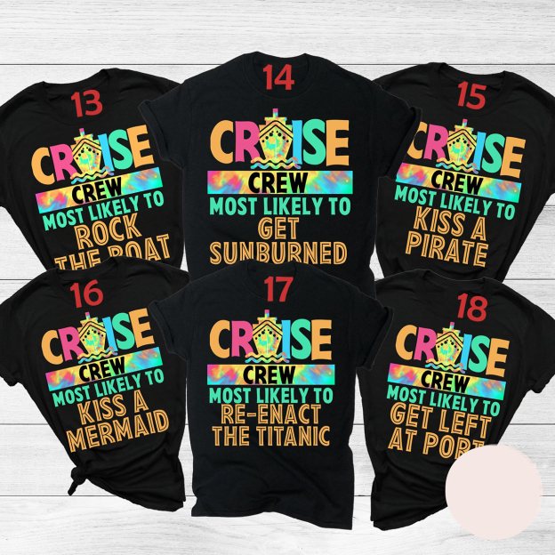 Most Likely To Matching Cruise Squad Vacation 2023 Shirts