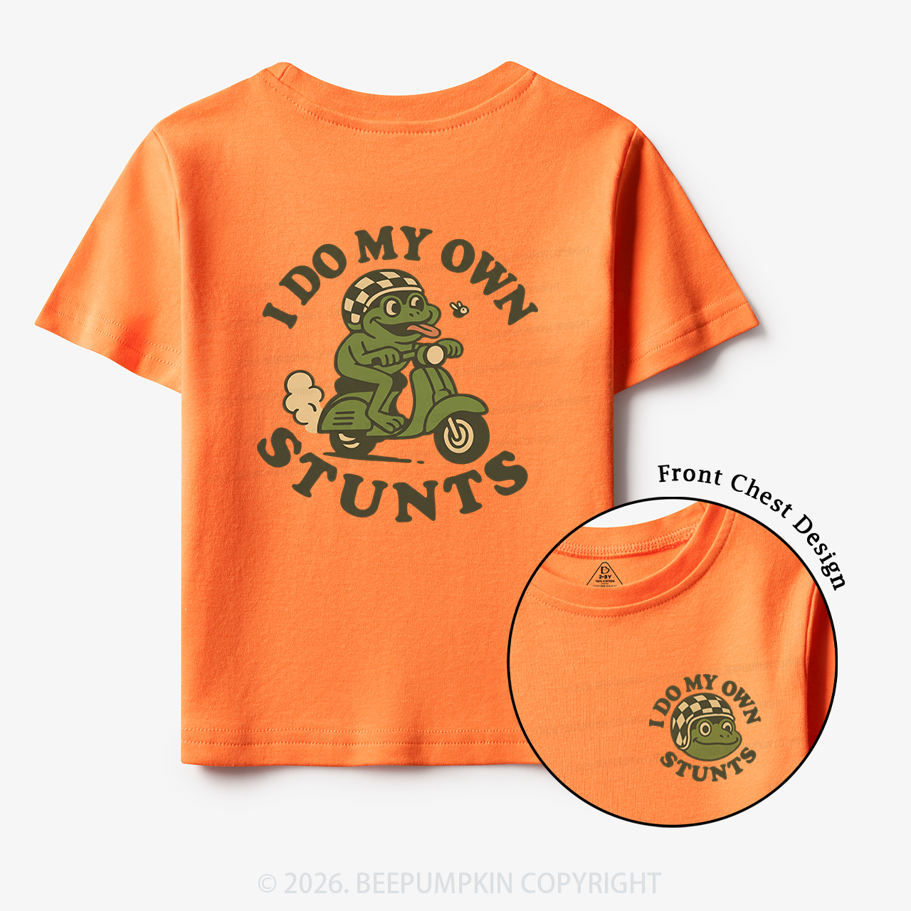 I Do My Own Stunts Frog Toddler&Kid's Tees
