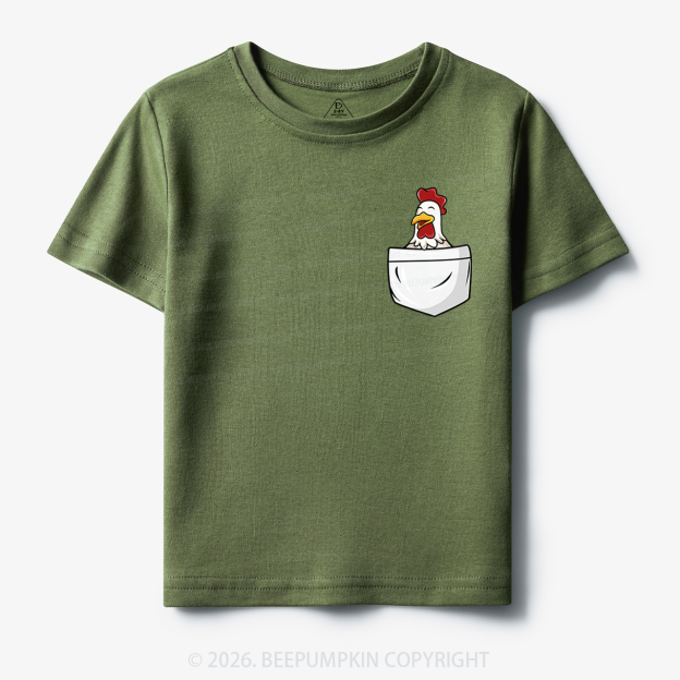 Pocket Chicken Toddler&Kid's Tees