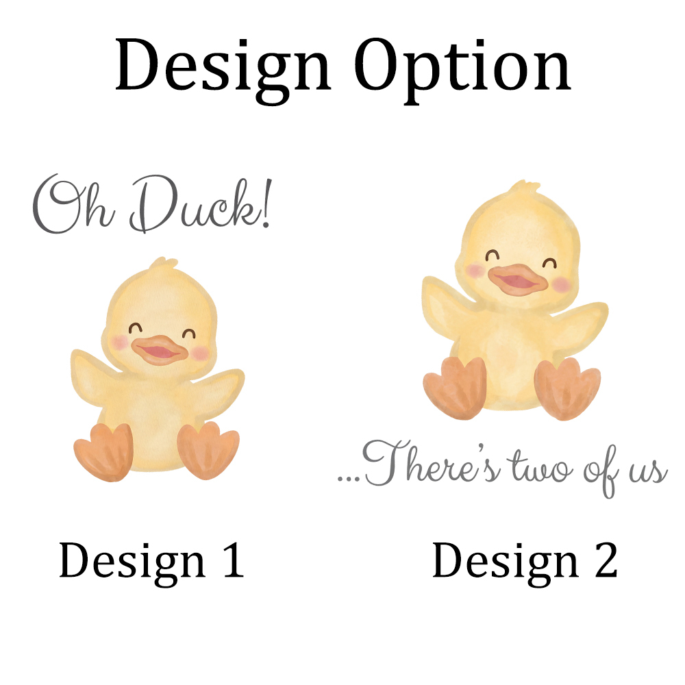 Oh Duck There's Two of Us Twin Bodysuit