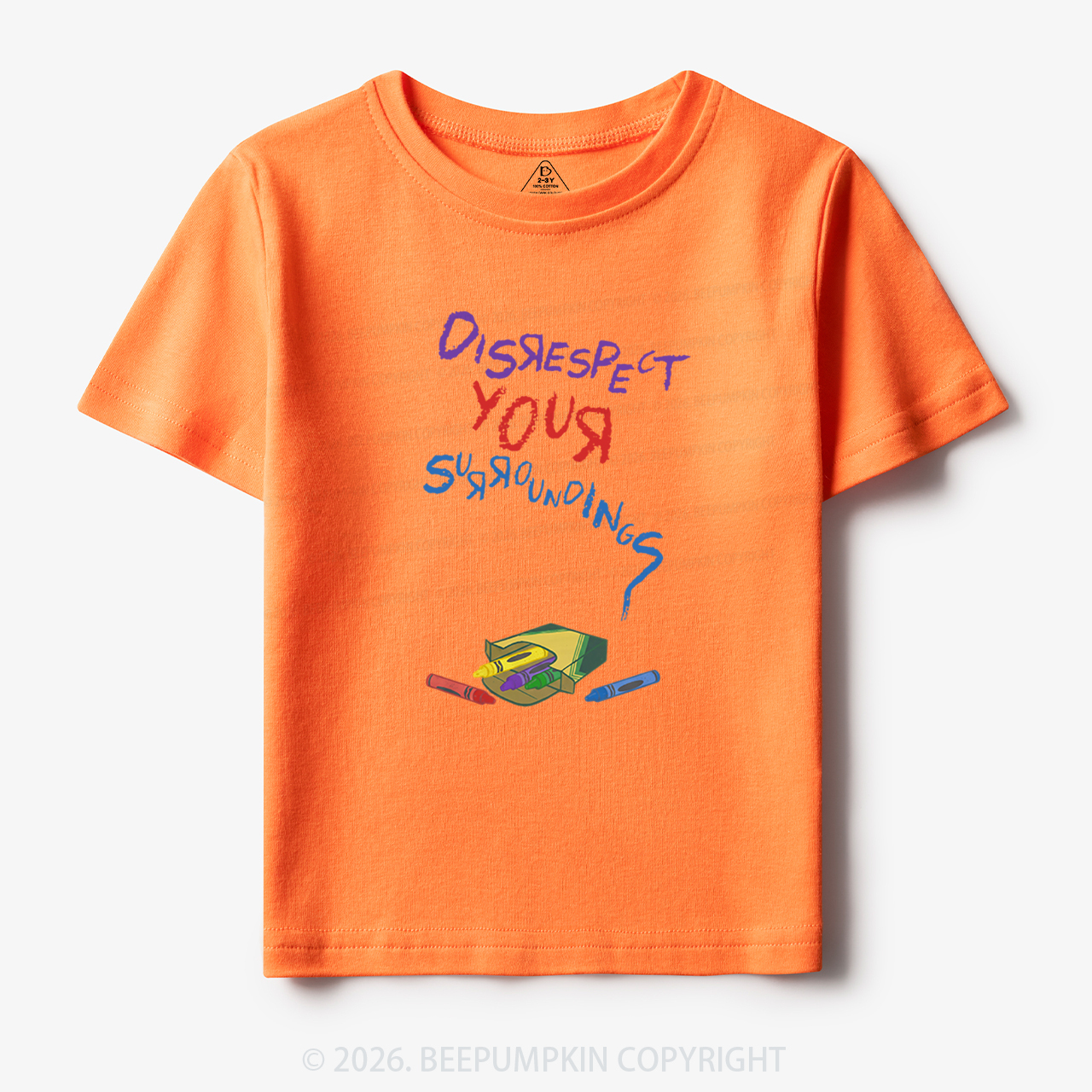 Punk Embrace Chaos Crayon Graffiti Toddler&Kid's Tees