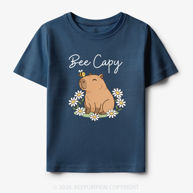 Bee Capy Capybara Toddler&Kid's Tees