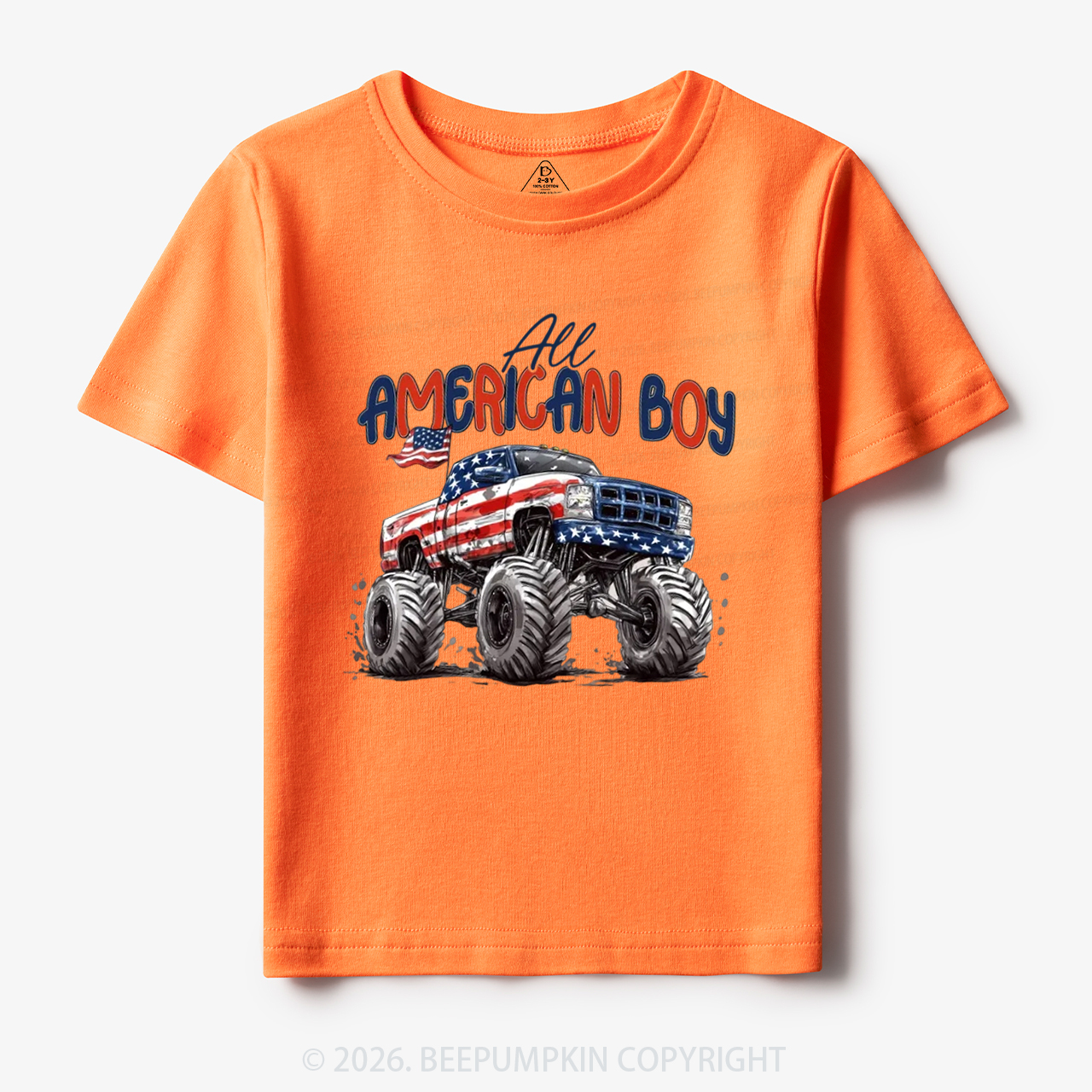 All American Boy 4th of July Toddler&Kid's Tees
