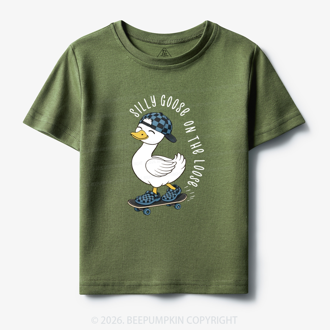 Silly Boy Goose On The Loose Toddler&Kid's Tees