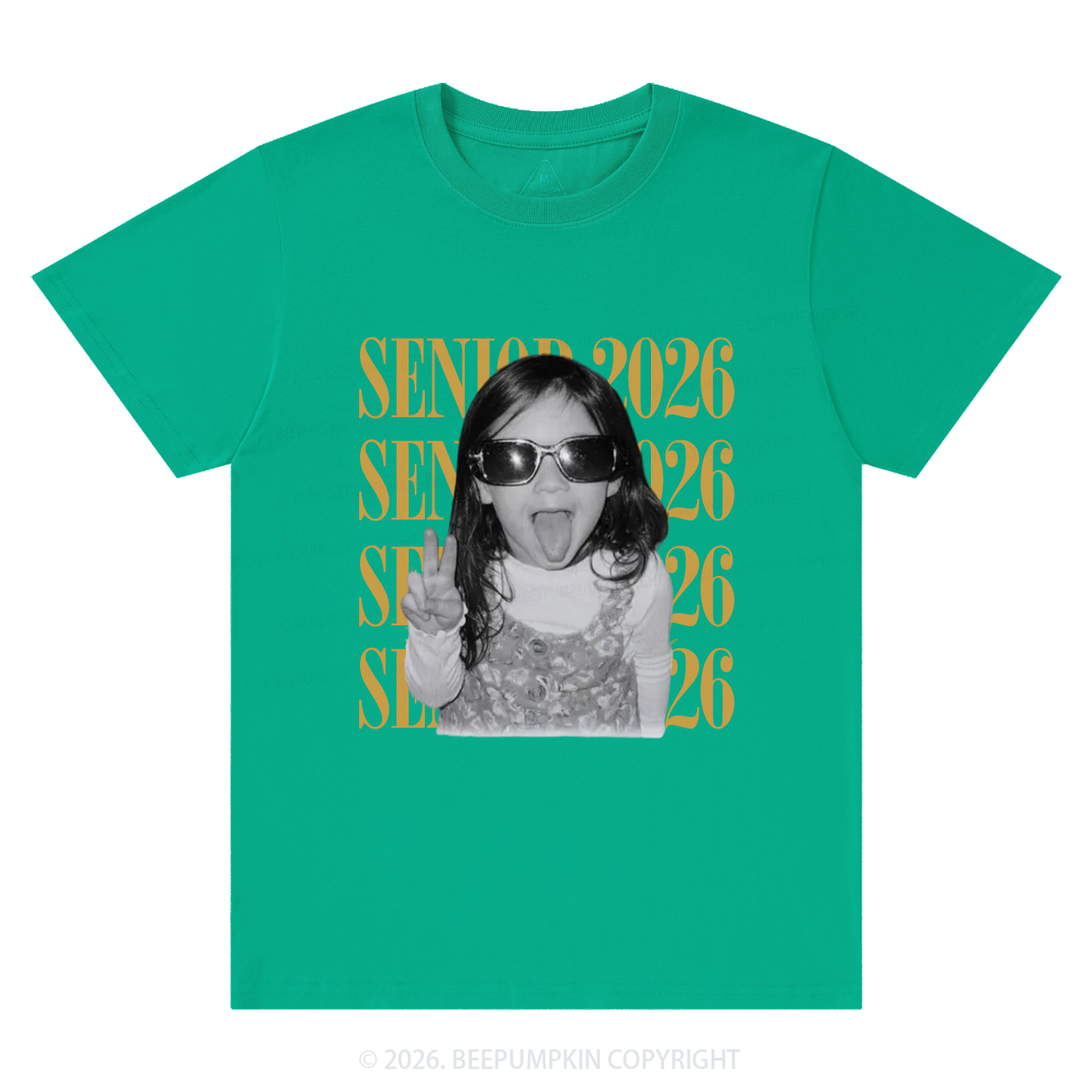 Personalized Vintage Photo And Year Senior T-Shirts