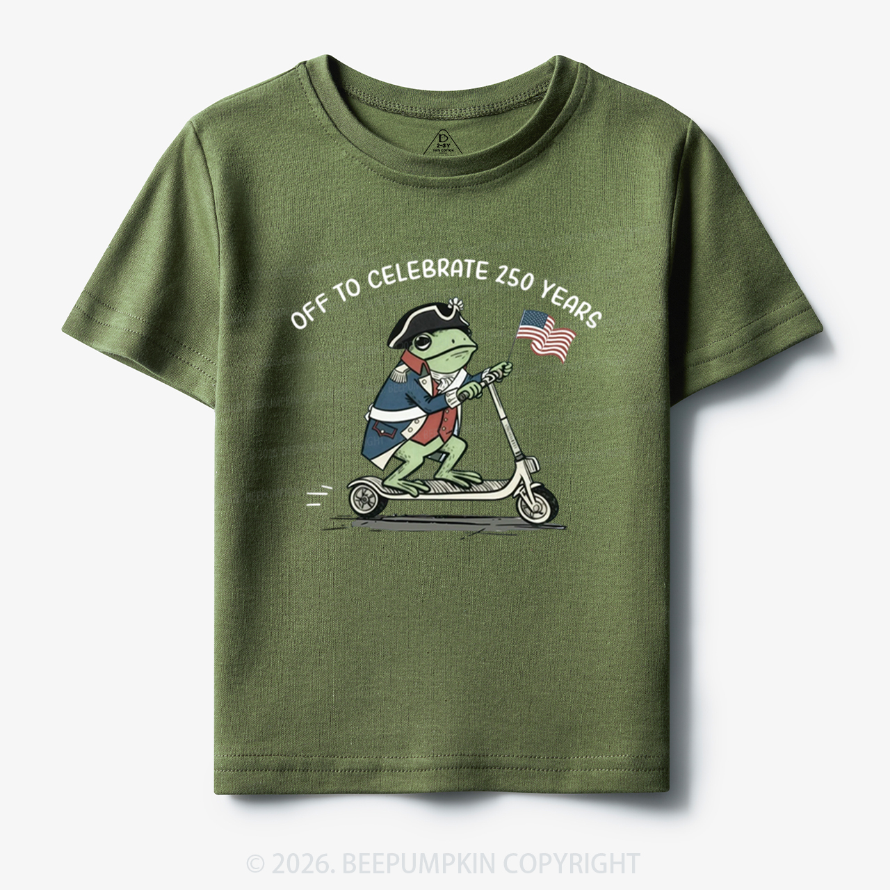 America 250 4th of July Toddler&Kid's Tees