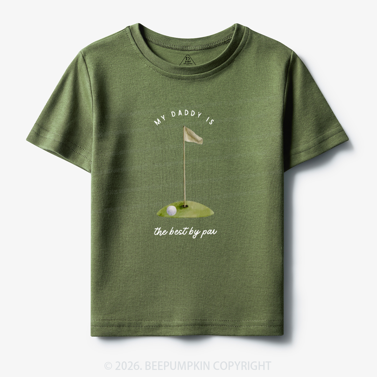 My Daddy Is the Best By Par Toddler&Kid's Tees