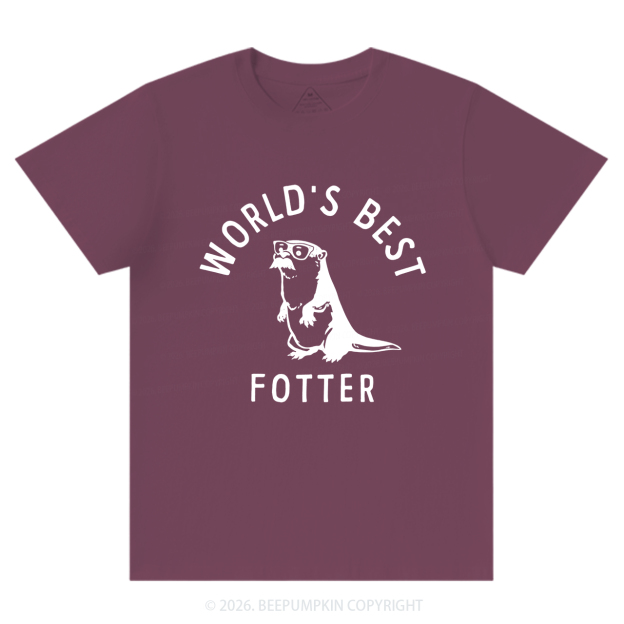 Funny Otter World's Best Father T-Shirts