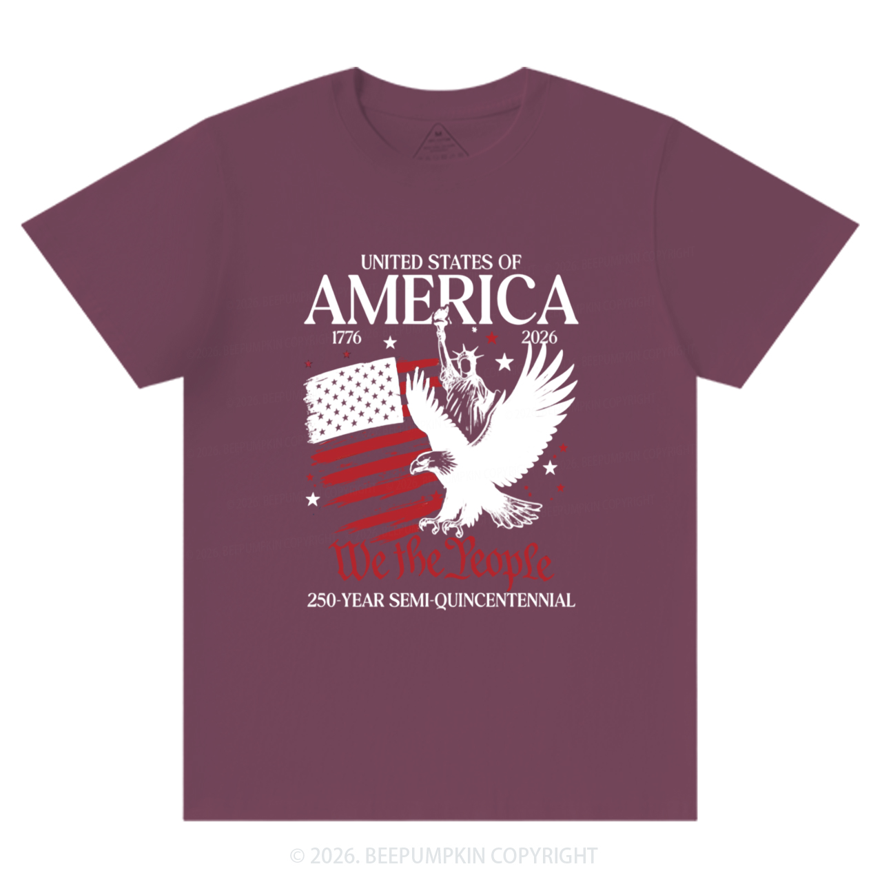  America 250 Patriotic Eagle USA T-Shirts