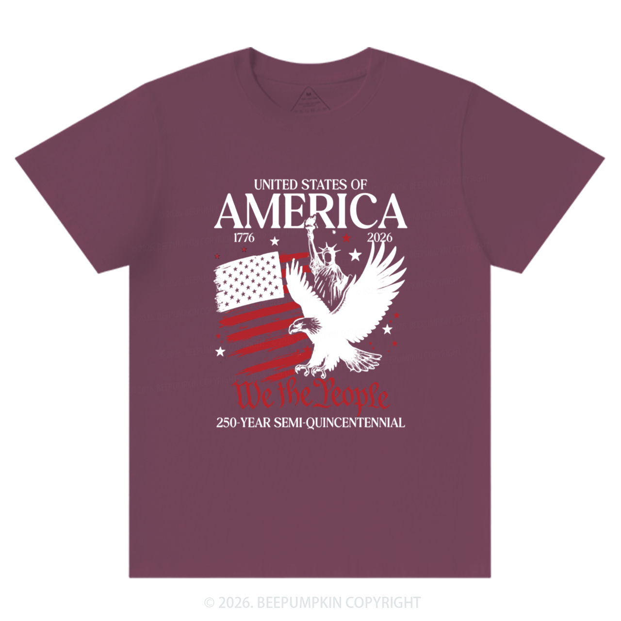  America 250 Patriotic Eagle USA T-Shirts
