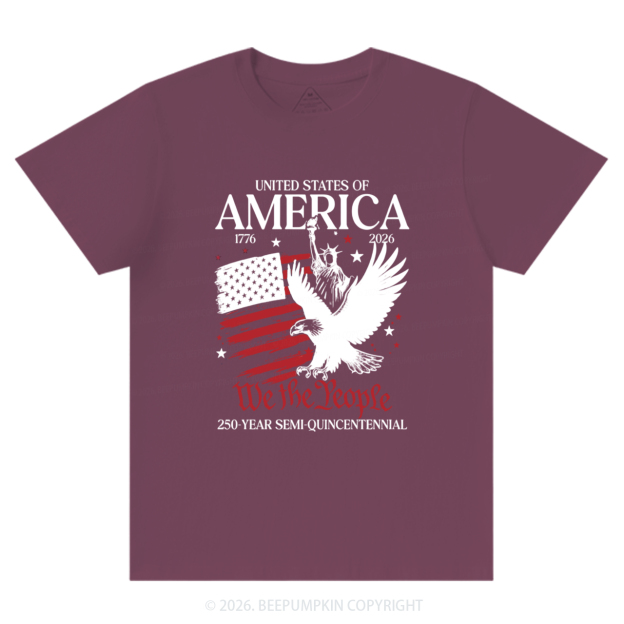  America 250 Patriotic Eagle USA T-Shirts