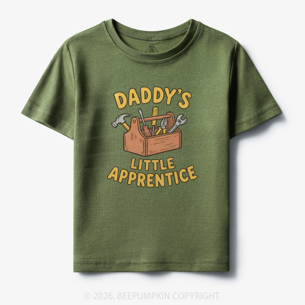 Daddy's Little Apprentice Toddler&Kid's Tees