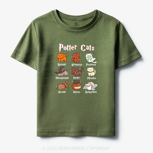 Funny Cat Toddler&Kid's Tees