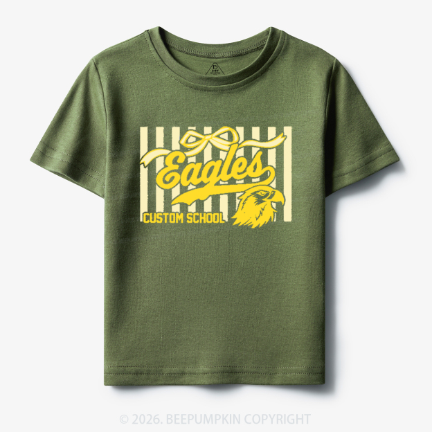 Custom Mascot Back To School Shirt Vintage Toddler&Kids Shirt