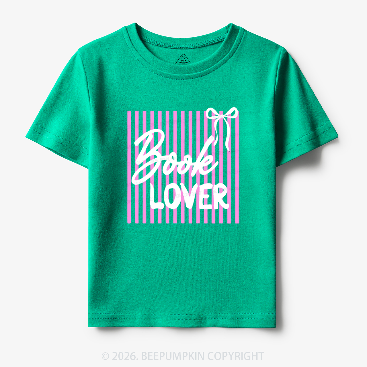 Coquette Book Preppy Stripes Toddler&Kid's Tees