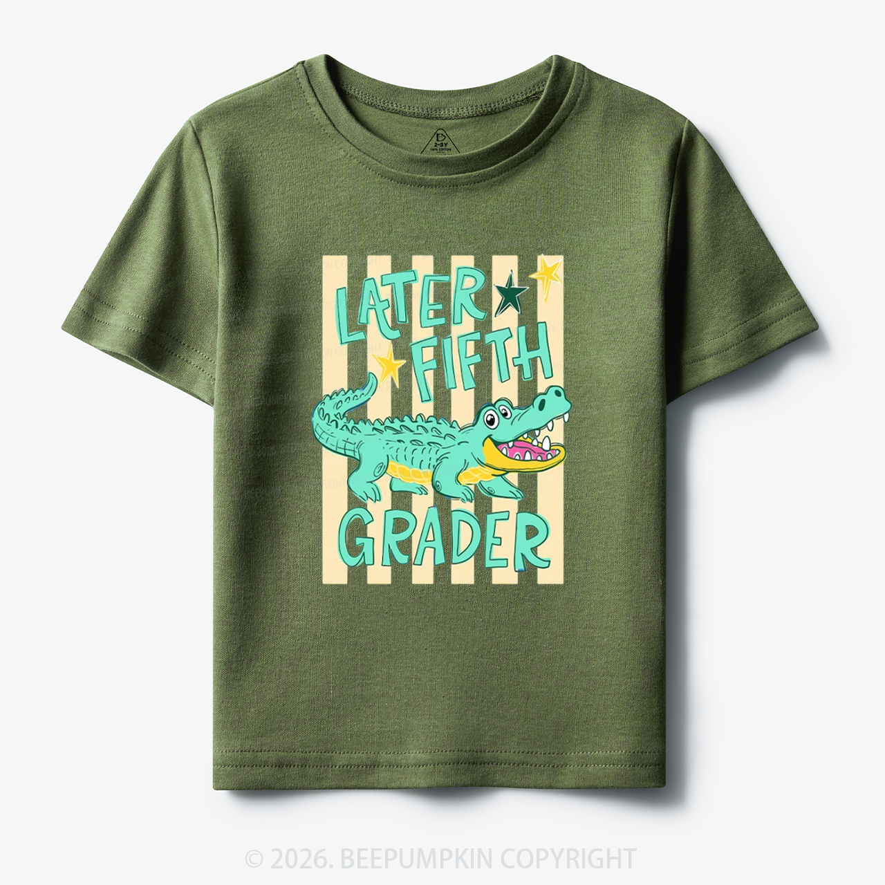 Personalized Grade Later Gator Toddler&Kid's Tees
