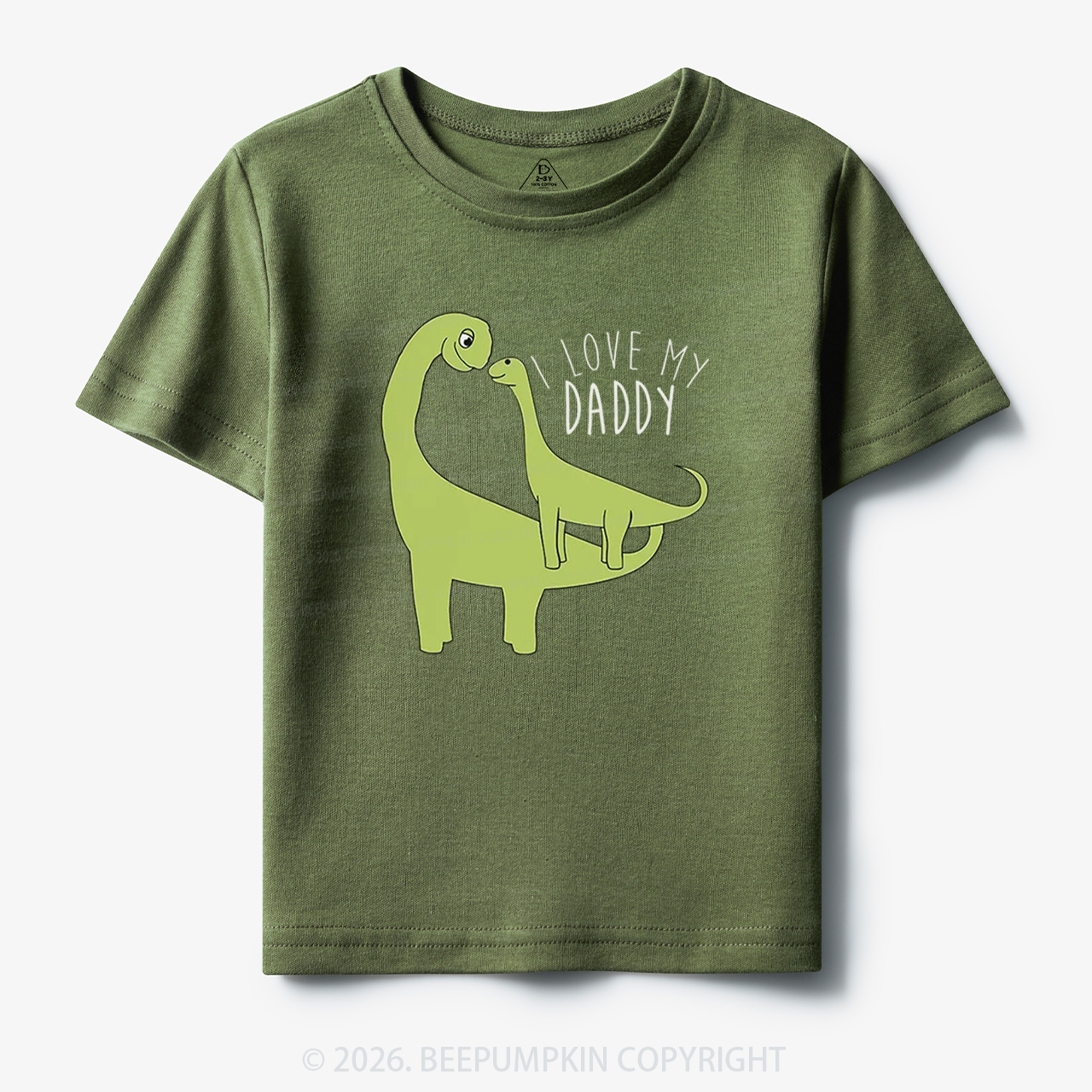 I Love My Daddy Dinosaur Toddler&Kid's Tees
