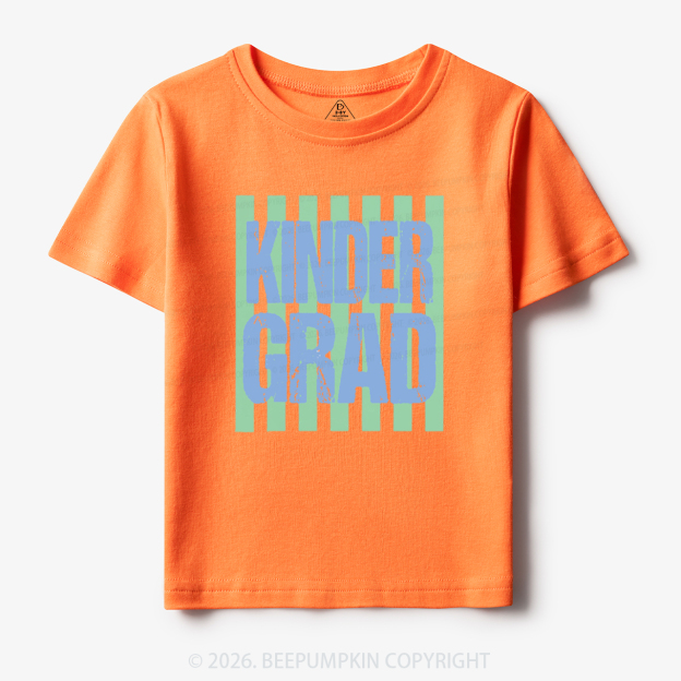 Stripes Kinder Graduation Summer Fun Retro Toddler&Kid's Tees