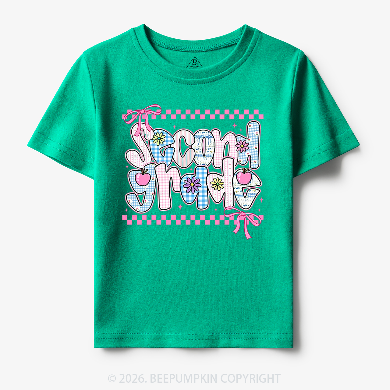 Preppy Floral Pre-k 1st/2nd/3rd/4th/5th Grade Toddler&Kid's Tees
