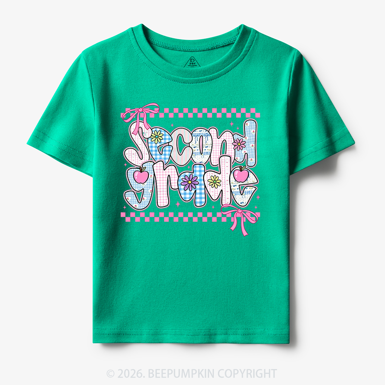 Preppy Floral Pre-k 1st/2nd/3rd/4th/5th Grade Toddler&Kid's Tees