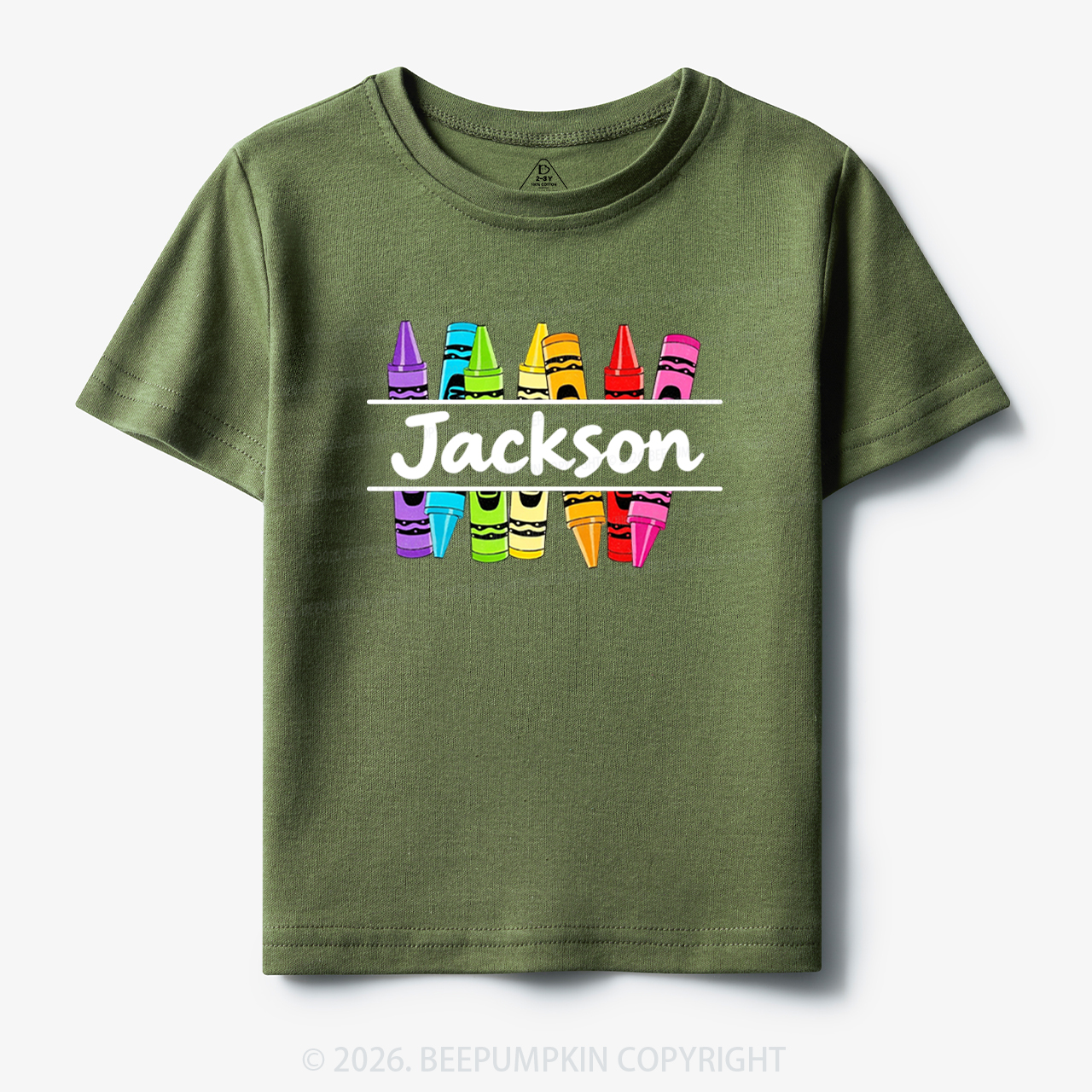 Personalized Name Back To School Toddler&Kid's Tees