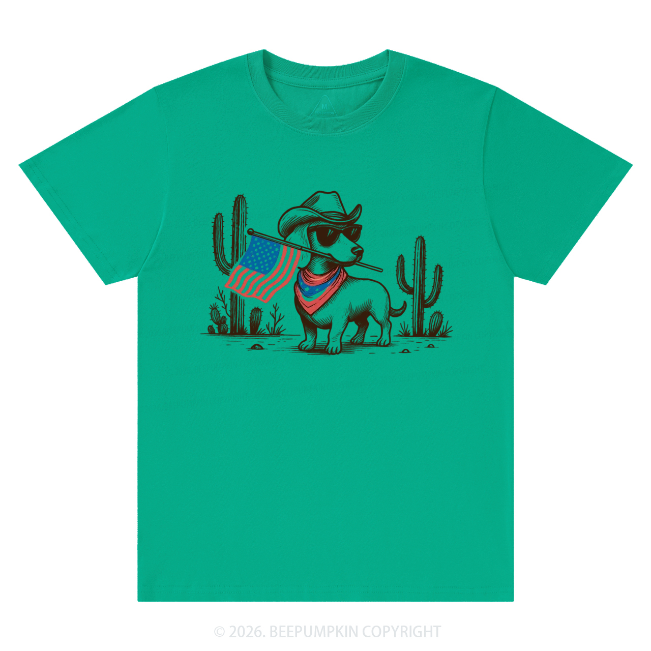 Dachshund 4th of July Patriotic T-Shirts