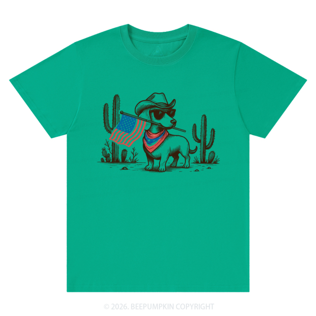 Dachshund 4th of July Patriotic T-Shirts