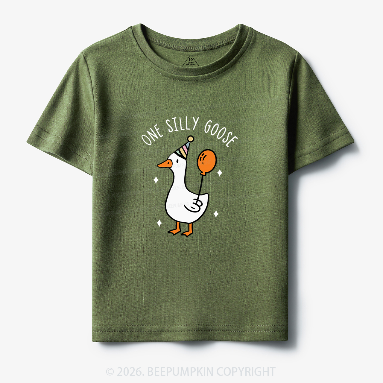 One Silly Goose Toddler&Kid's Tees Beepumpkin 7