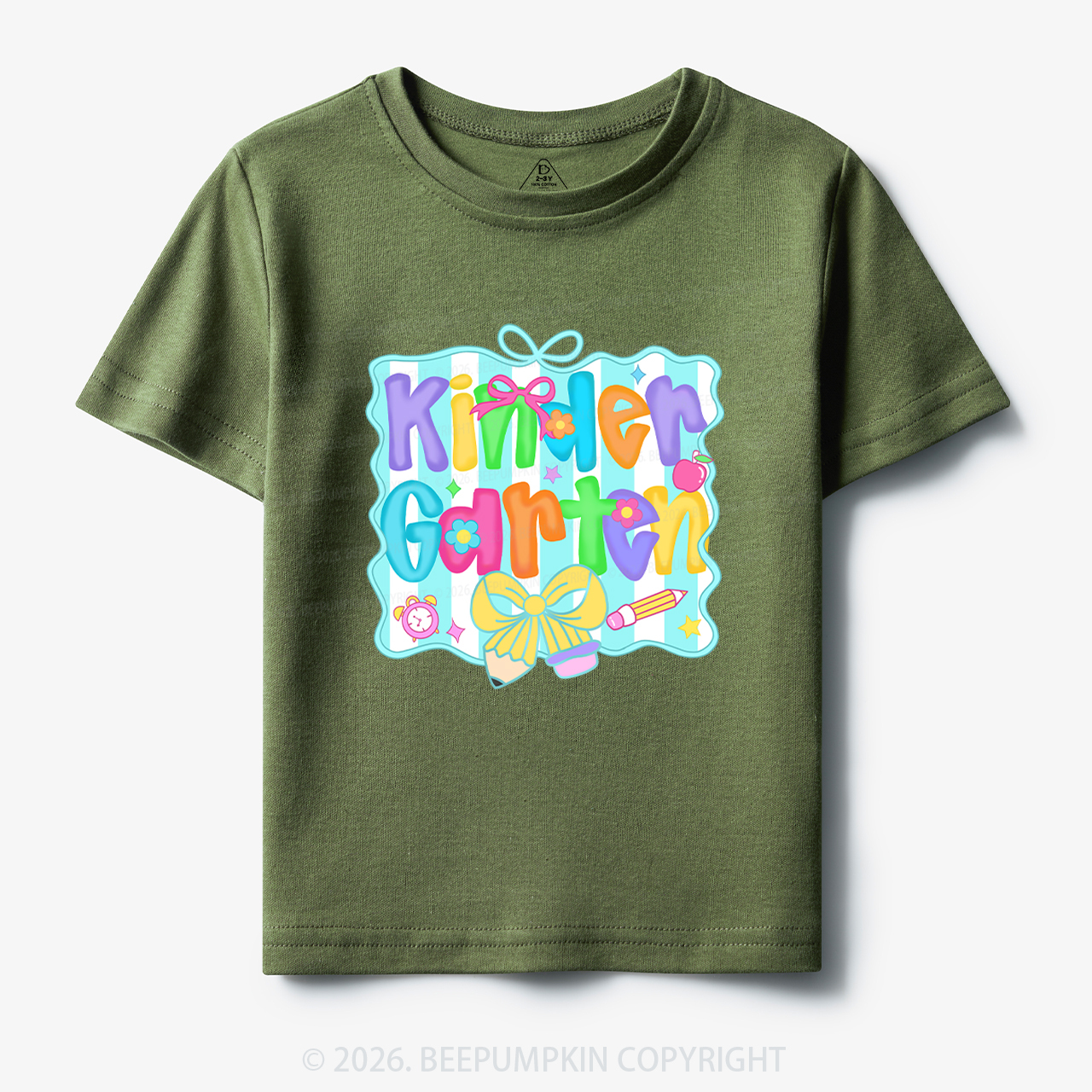 Personalized Preppy Back To School Bundle Toddler&Kid's Tees Beepumpkin