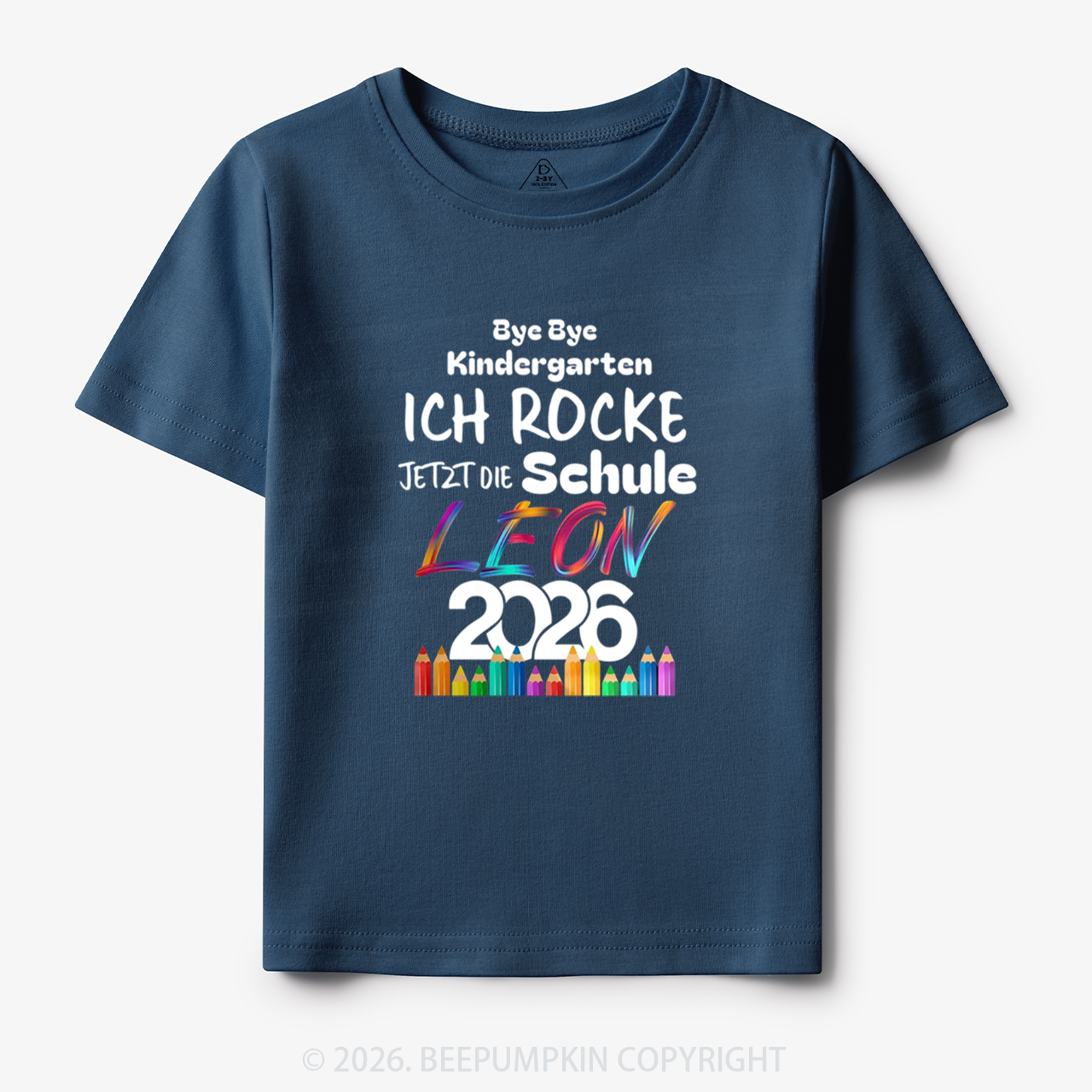 Personalized I Rock School Back To School Toddler&Kid's Tees