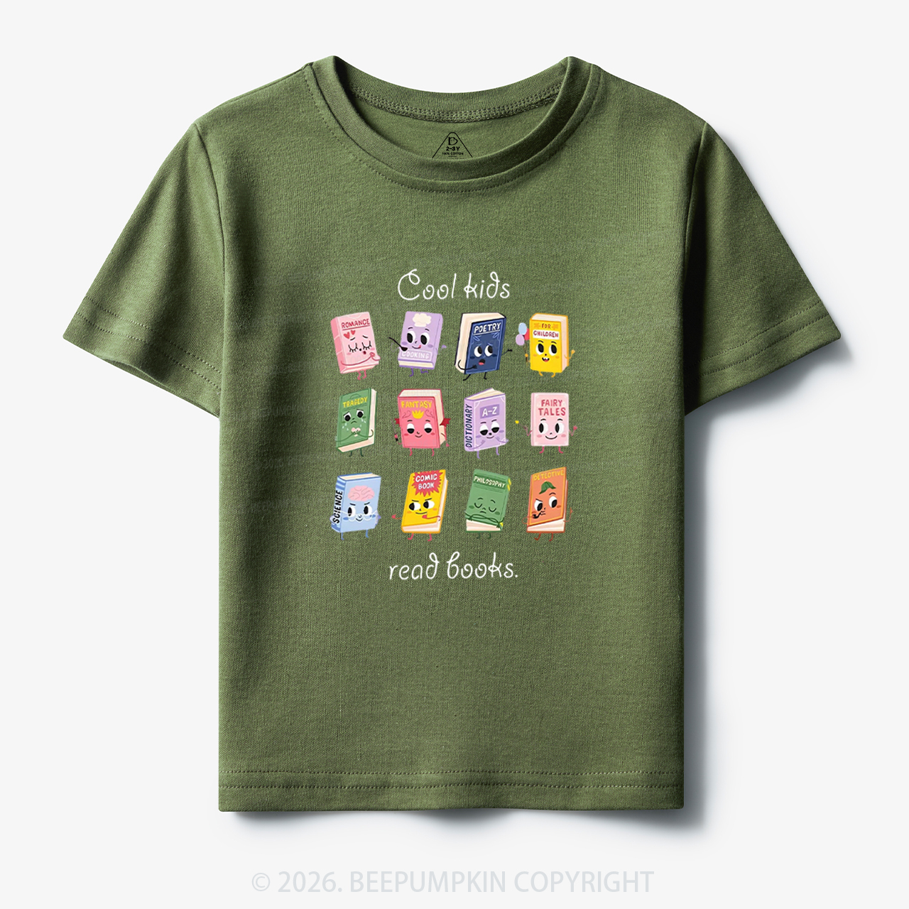 Cool Kids Read Books Back To School Toddler&Kid's Tees