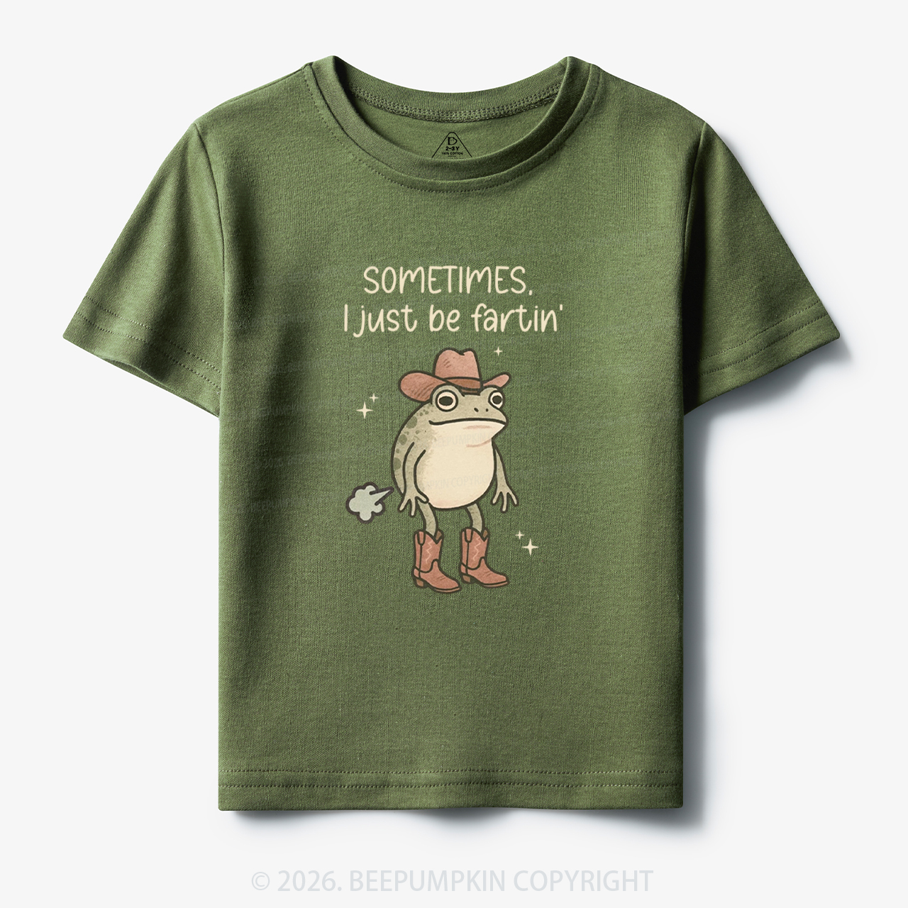 Sometimes I Just Be Fartin' Funny Western Toddler&Kid's Tees