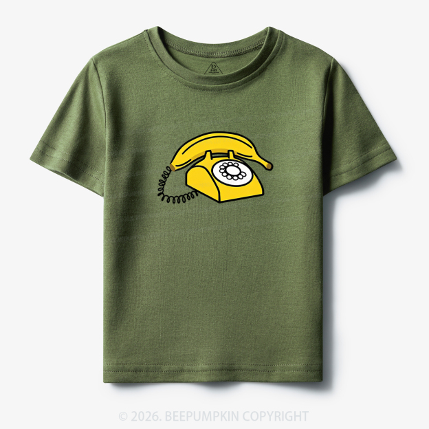 Banana Phone Cute Funny Toddler&Kid's Tees