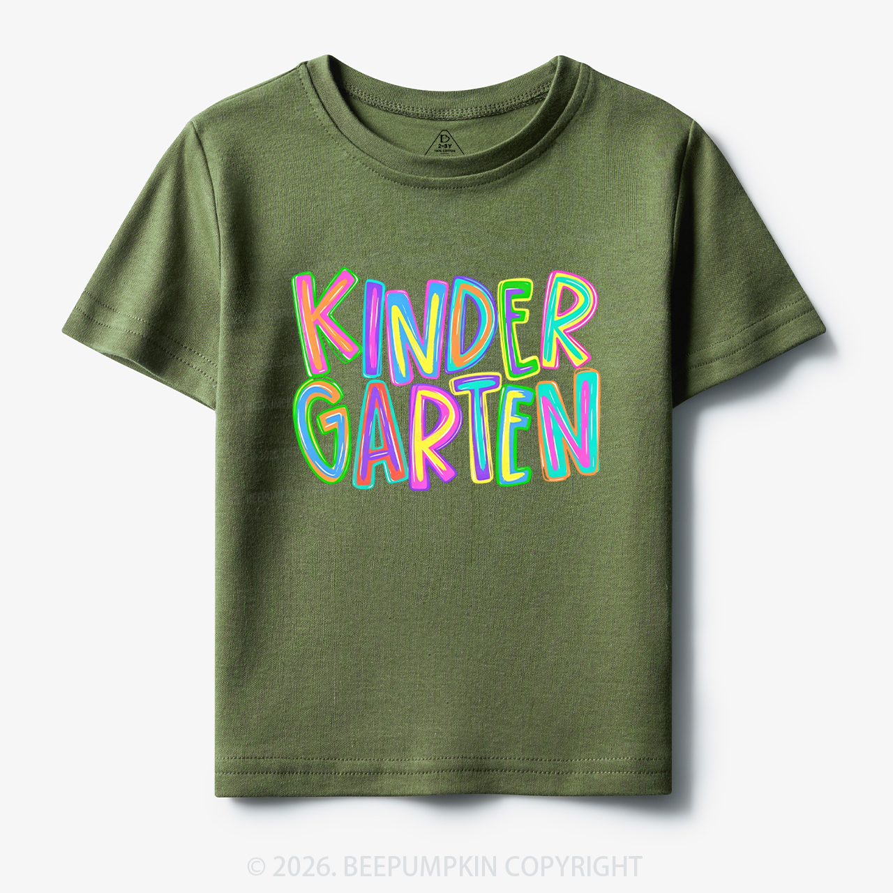 Neon Scribble Kindergarten Toddler&Kid's Tees