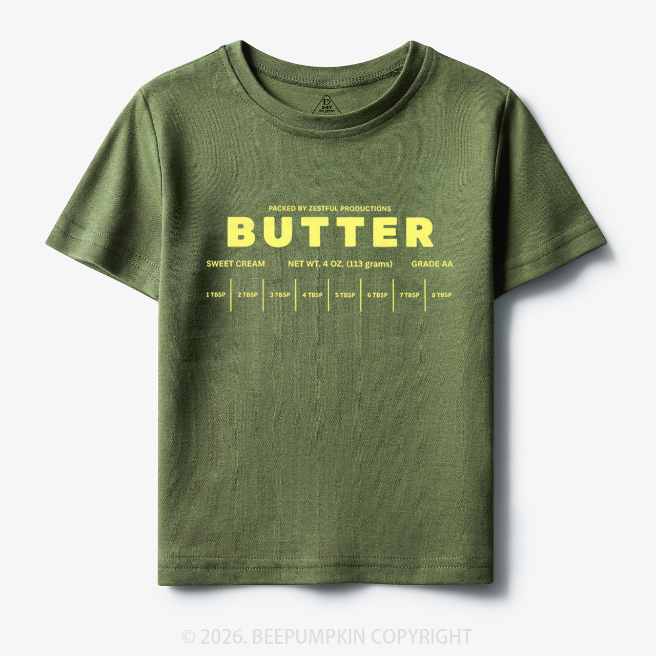 Butter Stick Label Sweet Cream Baking Toddler&Kid's Tees