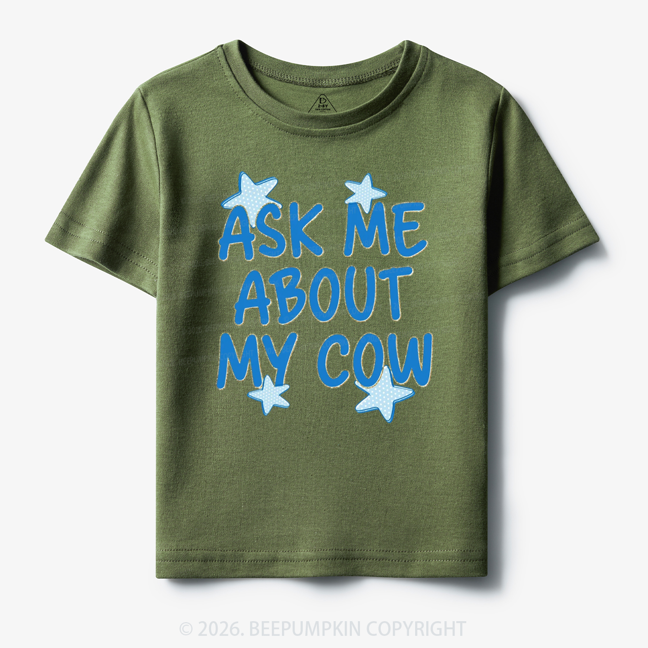 Ask Me About My Cow Toddler&Kid's Tees