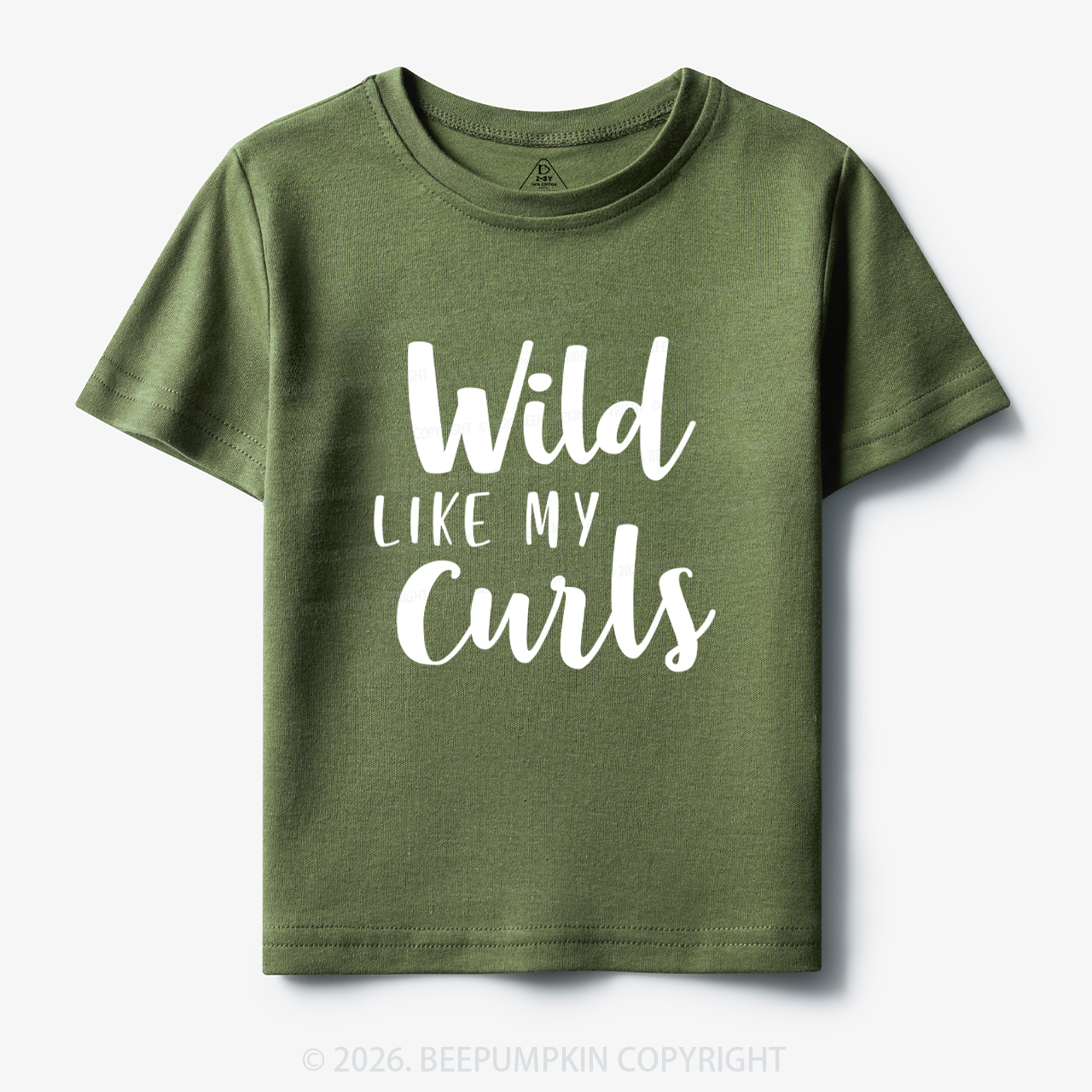 Wild Like My Curls Toddler&Kids Tees 7