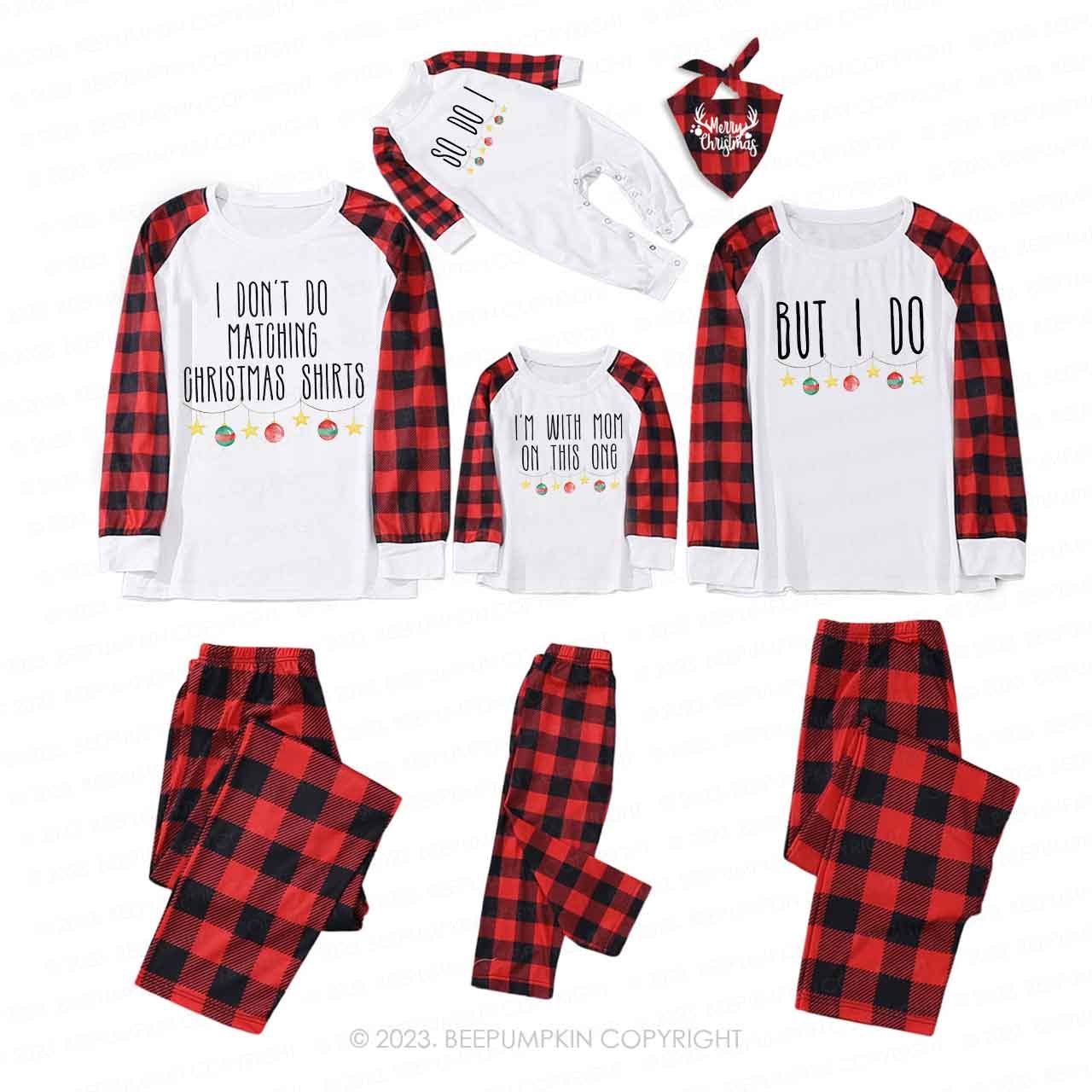 Matching Family Christmas Pajamas For Family Members Beepumpkin Sale-Beepumpkin™