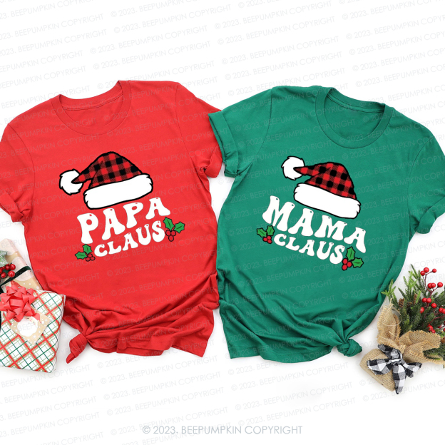 Gigi Claus Funny Group Christmas Festive Family Matching Shirts