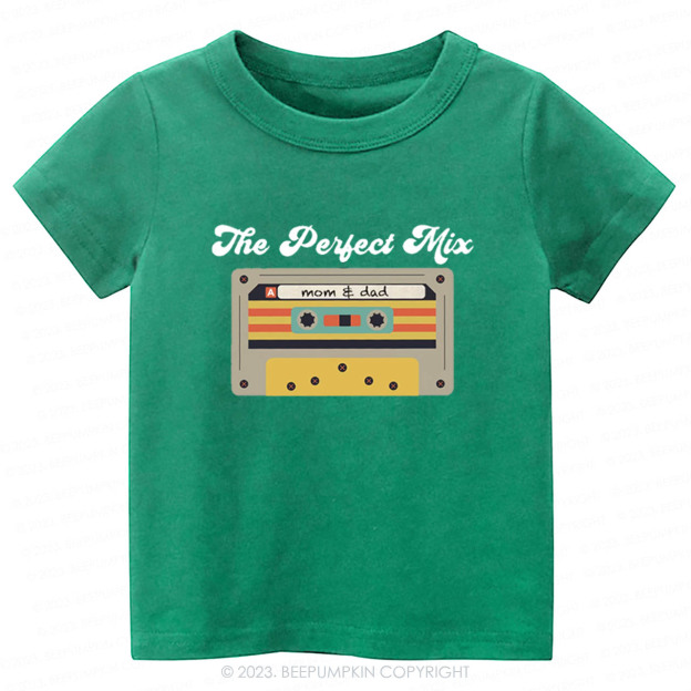 The Perfect Mix  I Love My Mom & Dad -Toddler Tees