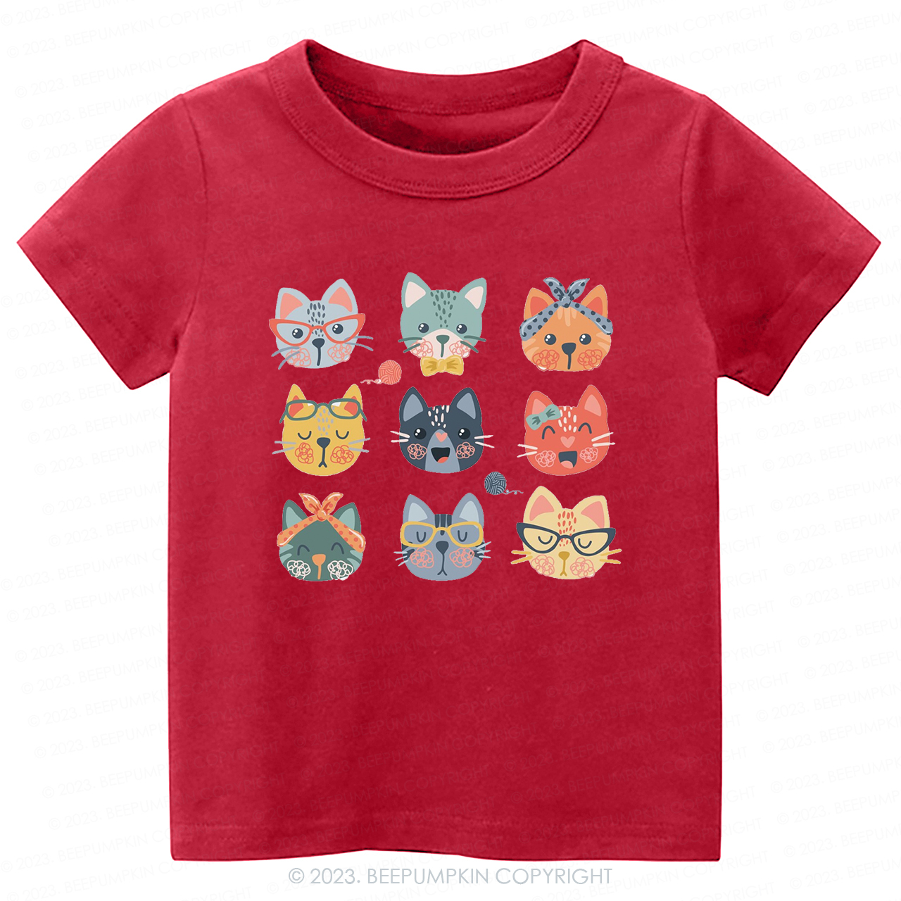 Cute Cat Lover -Toddler Tees