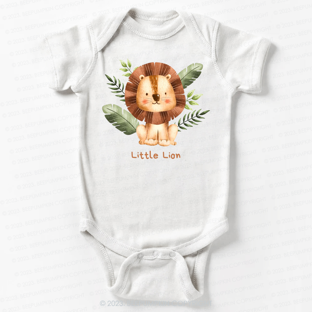 Little Lion Funny Animal Bodysuit For Baby