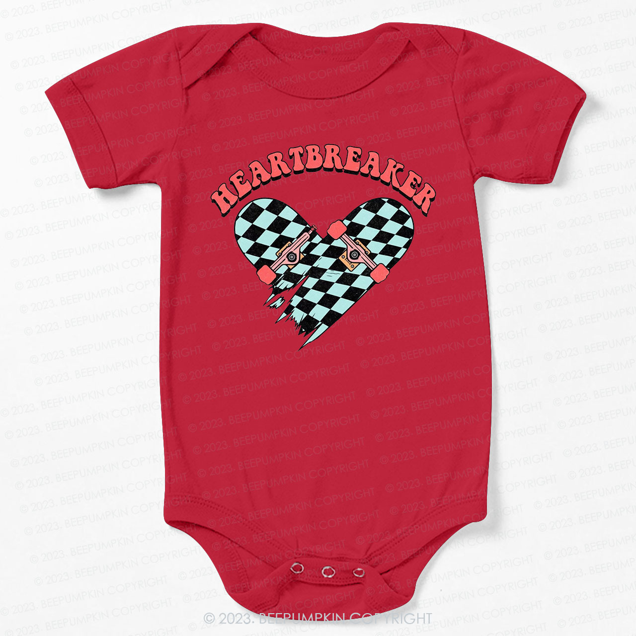 Heart Breaker Valentines Day Bodysuit For Baby