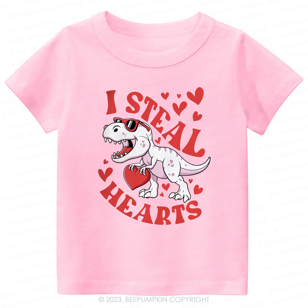 I Steal Hearts Valentine's Day Kids Tees