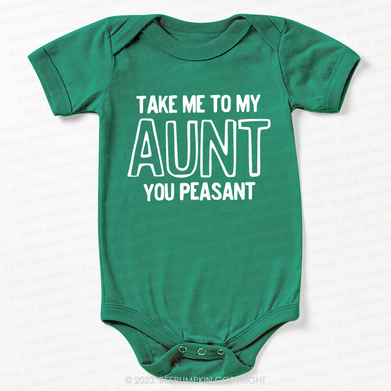 Take Me To My Aunt You Peasant Bodysuit For Baby
